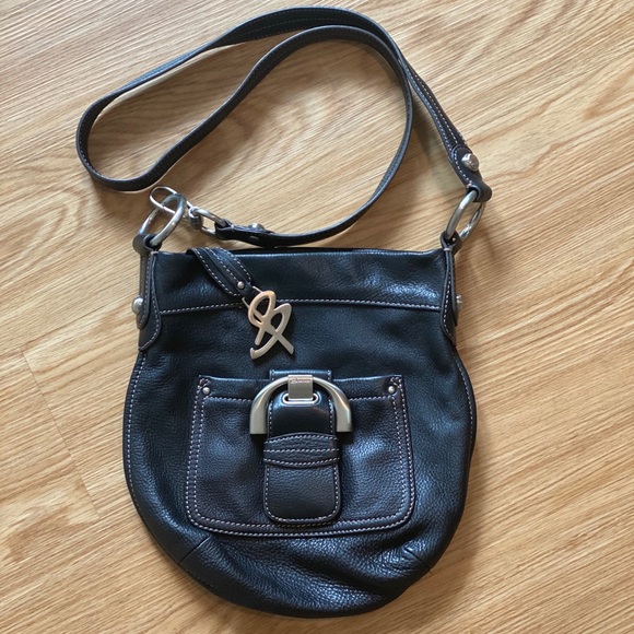 B. Makowsky Leather Crossbody - Picture 8 of 11